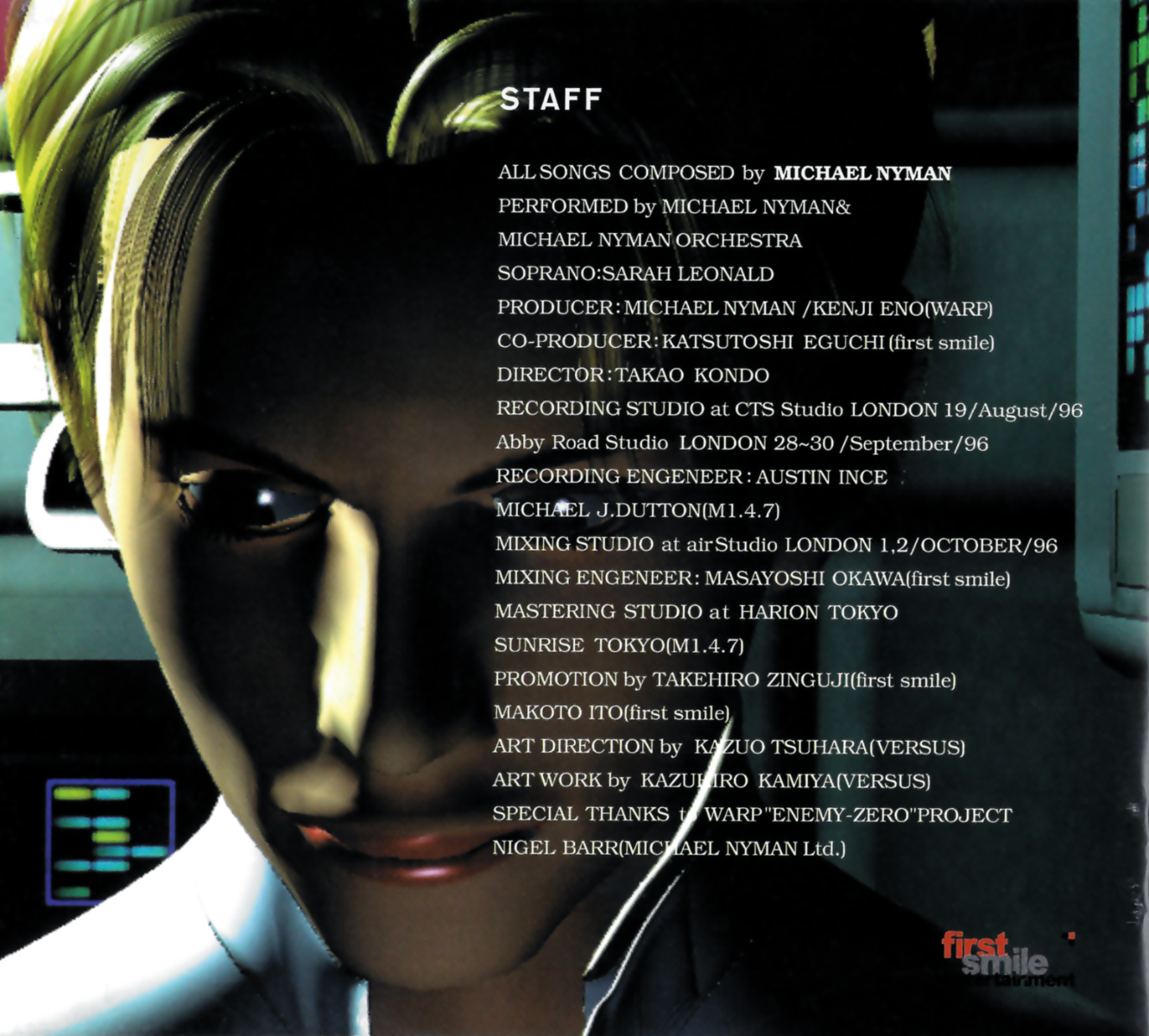 ENEMY ZERO　サウンドトラック　エネミーゼロ ENEMY ZERO Orignal Sound Track - Album by Michael Nyman